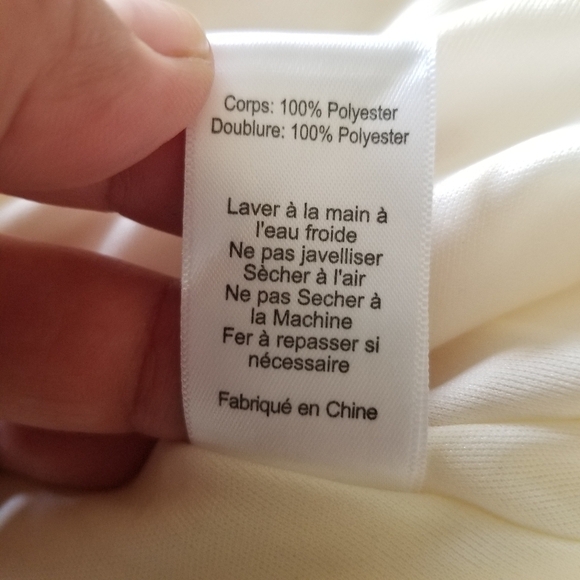 Lush | Tiered Lace Ivory Mini Dress - Picture 6 of 10